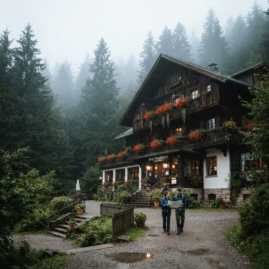 Außenansicht Waldhotel Kantorei